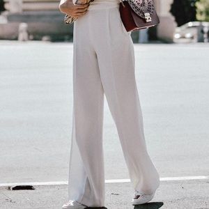 Zara Wide Palazzo Style Wide Leg Trousers